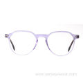 Round Ladies Fashion ECO Acetate Optical Frames Eyeglasses